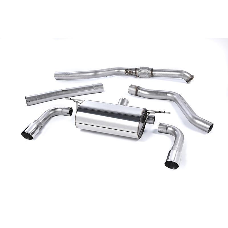 Race haus Exhaust Milltek BMW Performance F22 M235I Street Cat Back Exhaust