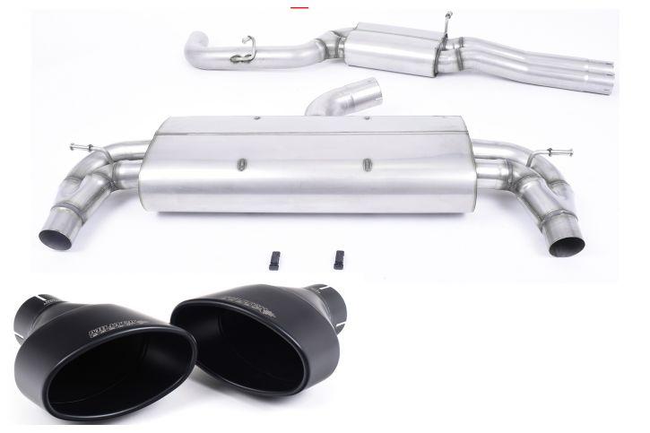 Race haus Exhaust Milltek Sport - Audi RS3 Sportback Cat-Back Exhaust Non Valved