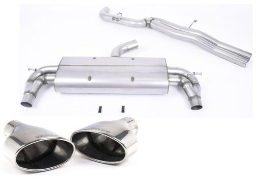 Race haus Exhaust Milltek Sport - Audi RS3 Sportback Cat-Back Exhaust Non Valved