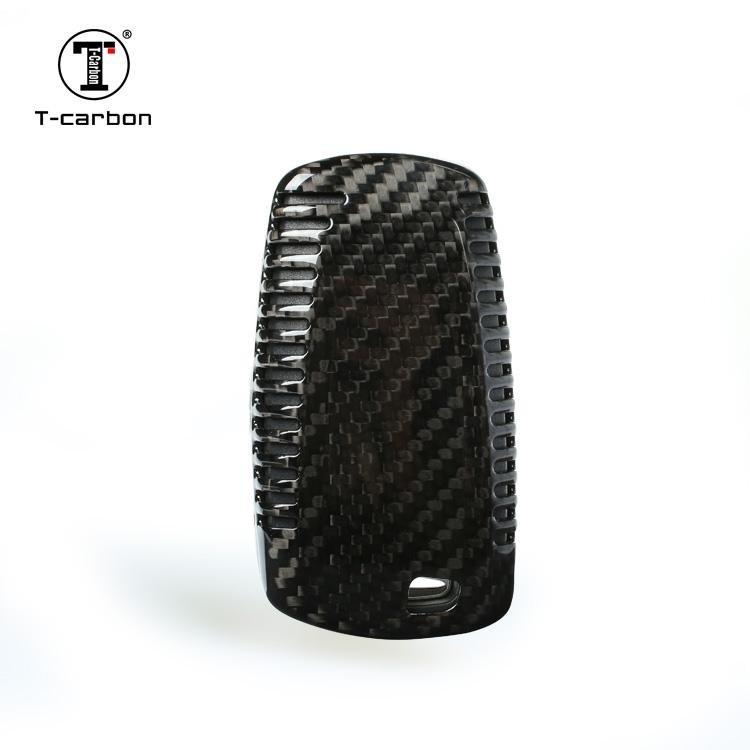 Race haus T-CARBON PRE-PREG CARBON FIBRE KEY COVER FOR BMW (2012-2021, FXX)