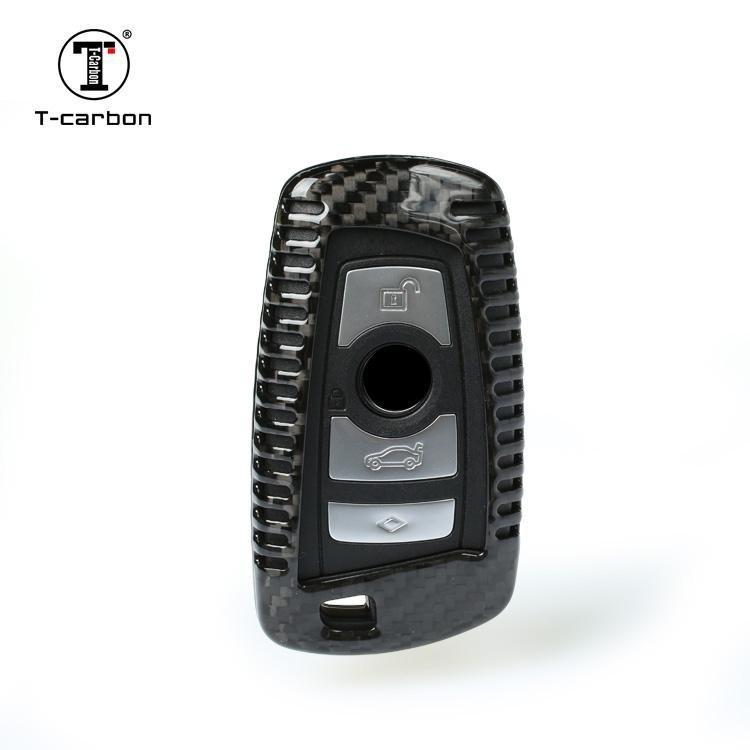 Race haus T-CARBON PRE-PREG CARBON FIBRE KEY COVER FOR BMW (2012-2021, FXX)