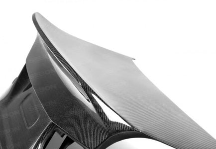 Race haus CSL-STYLE CARBON FIBRE BOOT LID FOR 2012-2018 BMW F30 3 SERIES / F80 M3 SALOON (SHAVED)