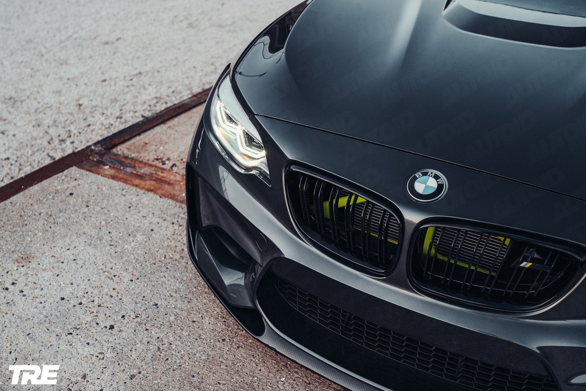 Race haus TRE PRE-PREG CARBON FIBRE FRONT LIP FOR BMW M2 (2015-2018, F87)