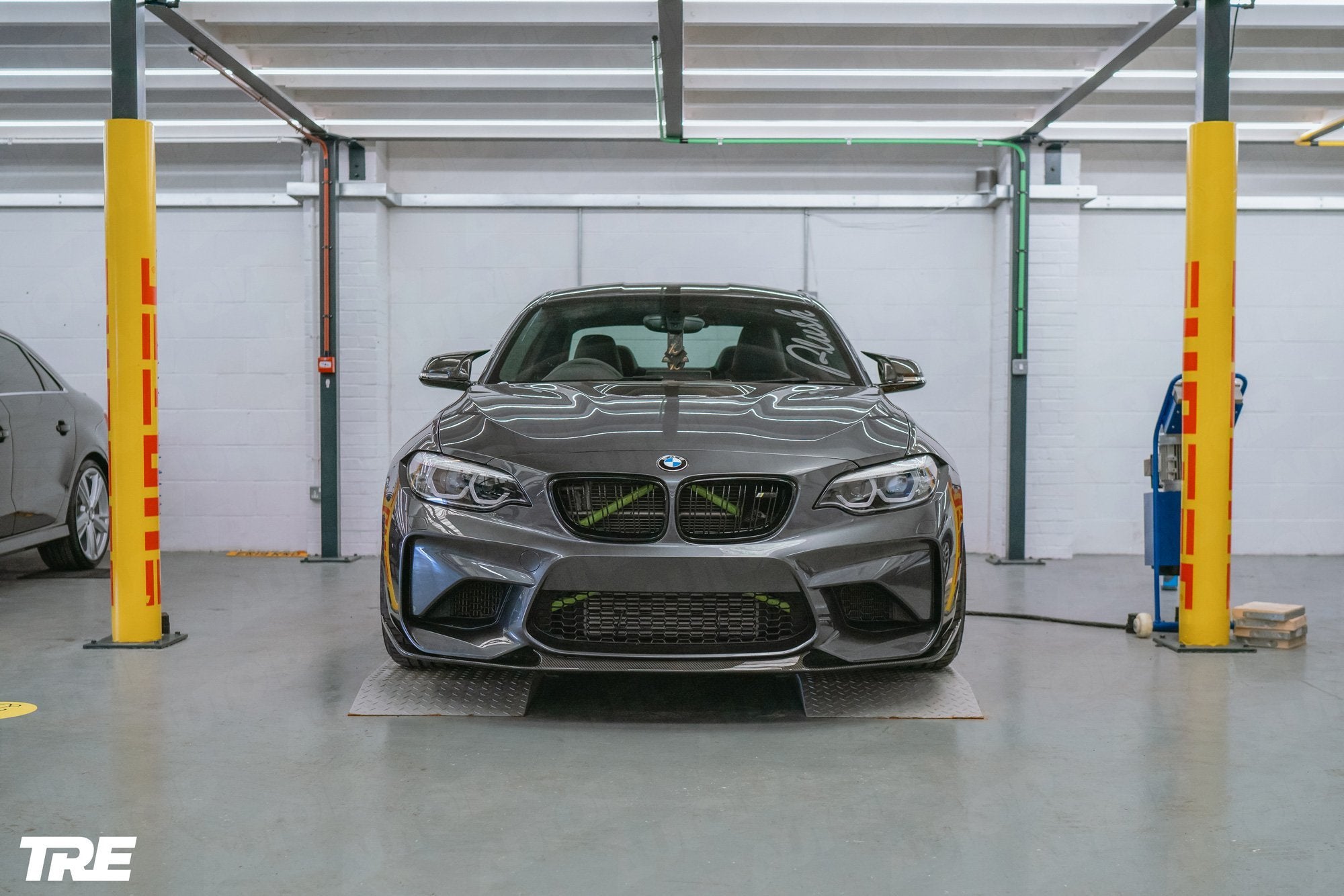 Race haus TRE PRE-PREG CARBON FIBRE FRONT LIP FOR BMW M2 (2015-2018, F87)